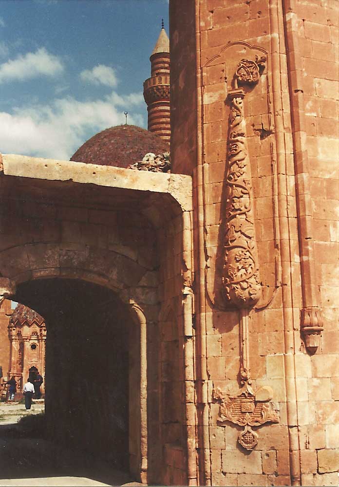 Tree of life, opening to second courtyard